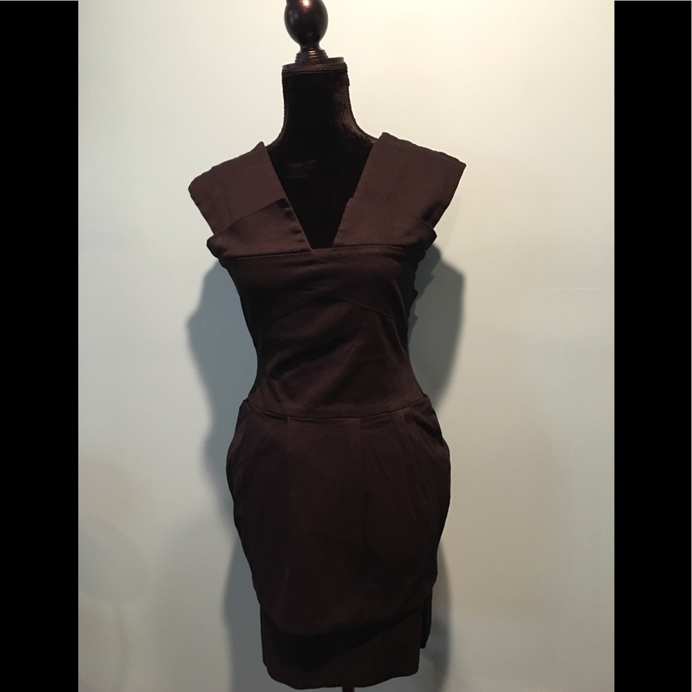 Preen By Thornton Bregazzi Black Dress Size L